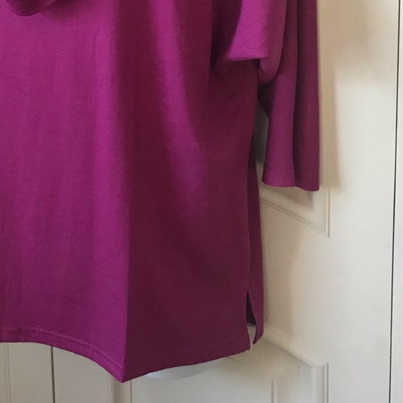 NEW Isaac Mizrahi Dolman Sleeve Cowl Neck Tunic - Picture 7 of 7